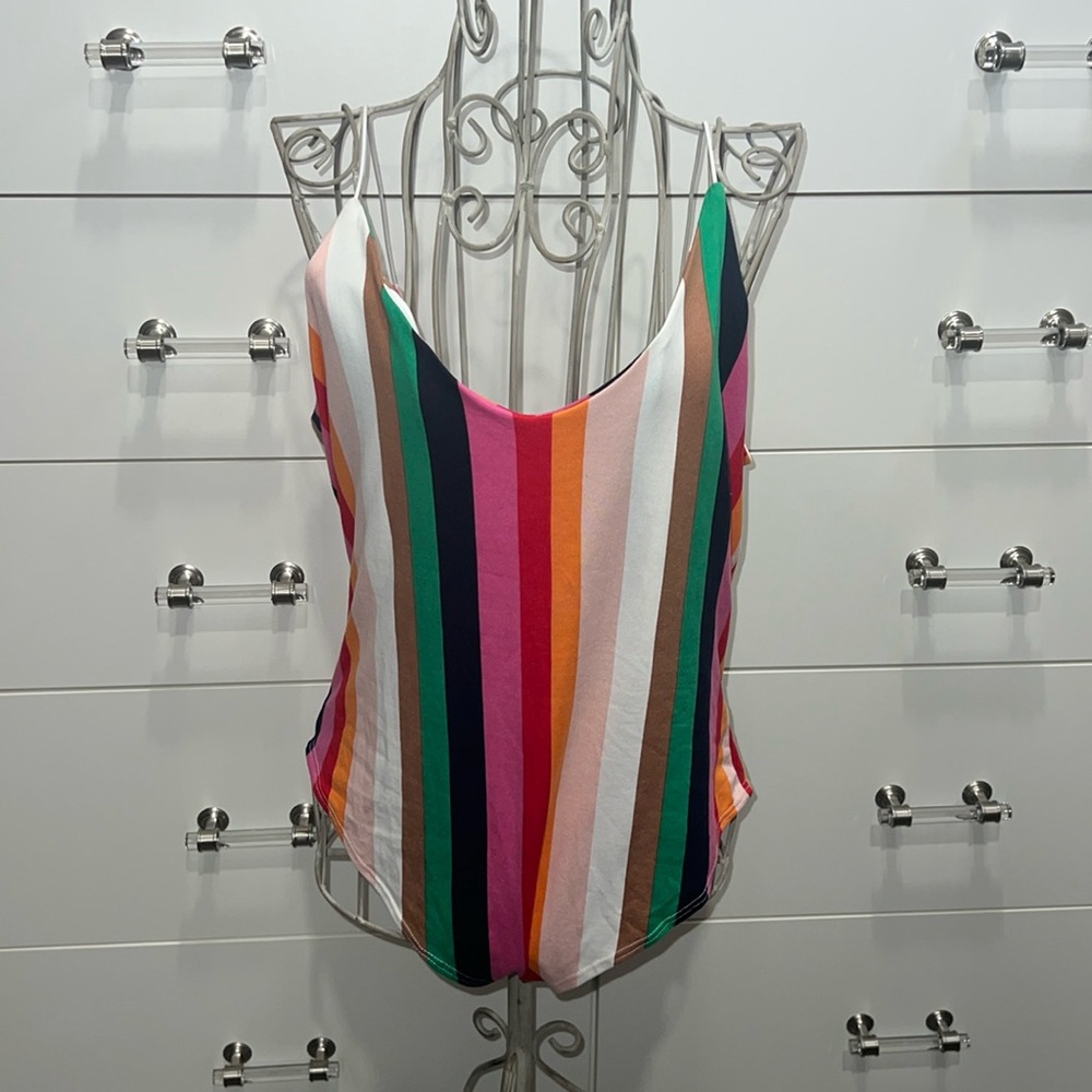 Gaze strappy bodysuit, size L